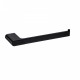 Square Brass Matt Black Towel Holder Towel Hook Wall Mounted